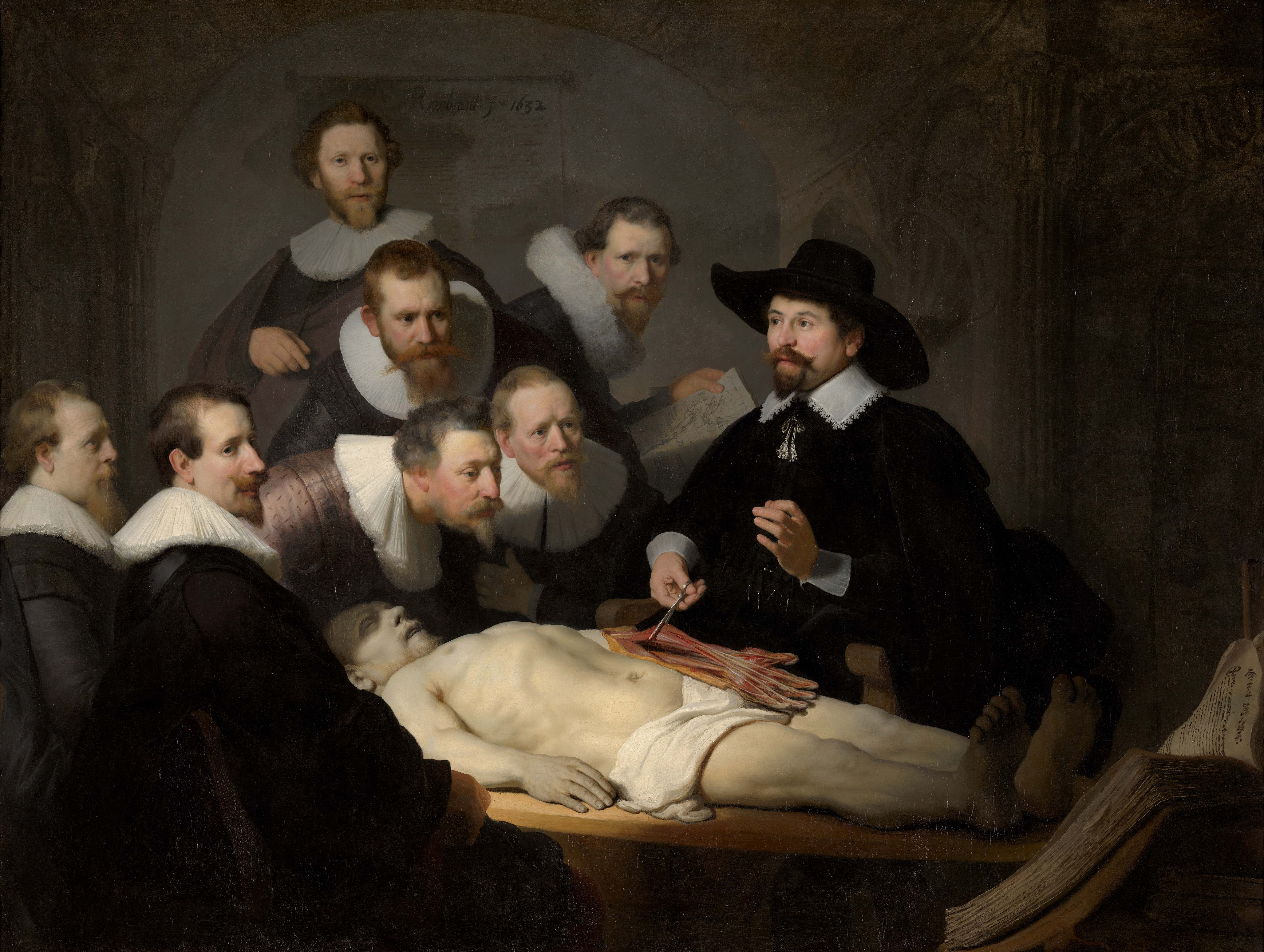 The Anatomy Lesson of Dr Tulp